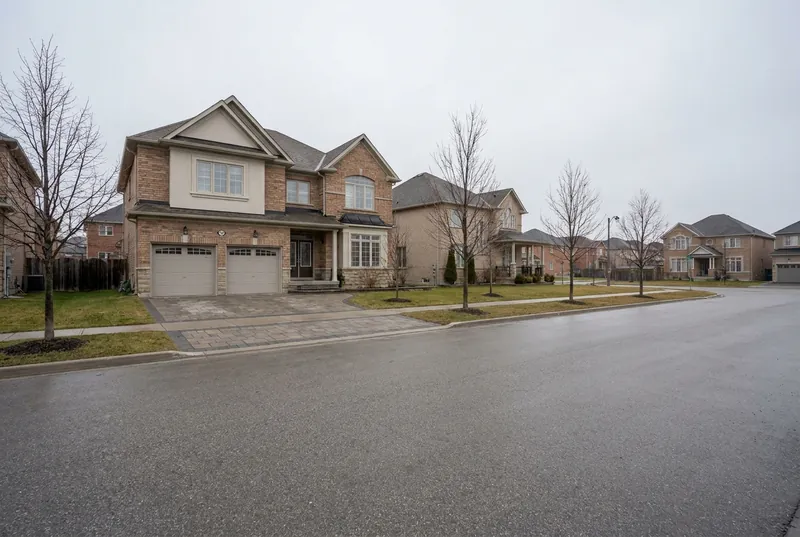A newer brick-and-stucco two-storey home in a quiet Mississauga subdivision.
